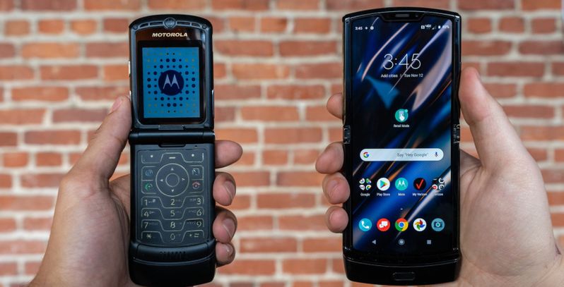 Motorola Razr возвращается как складной Android-смартфон
