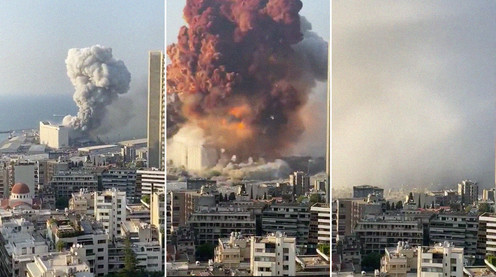Прогремвшие в Бейруте врывы, «сравнили с Хиросимой»